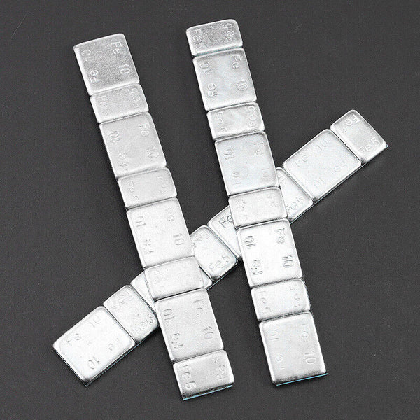 16 Strip Wheel Balance Weights Stick-On Stronger Car Motorbike Boat Weight 5/10g