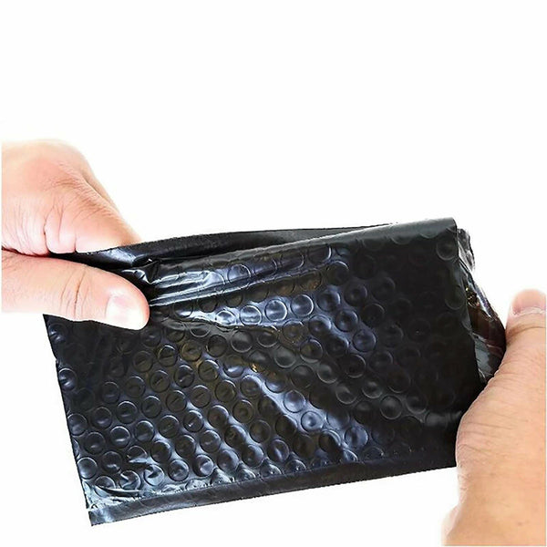 50pcs Poly Bubble Mailer Black Colour Multi-Size Plastic Padded Bag Envelope AU