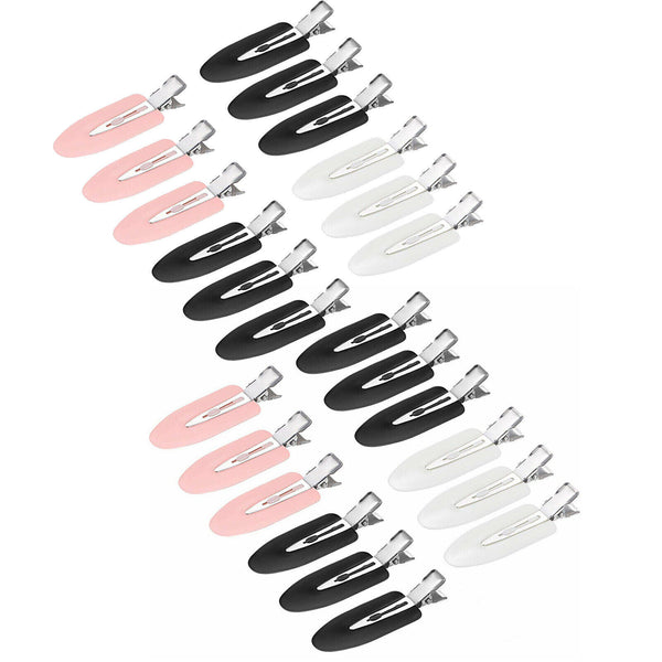 12/24X No Bend Hair Clips No Crease Hair Clips Fix Pin Barrette For Makeup Women