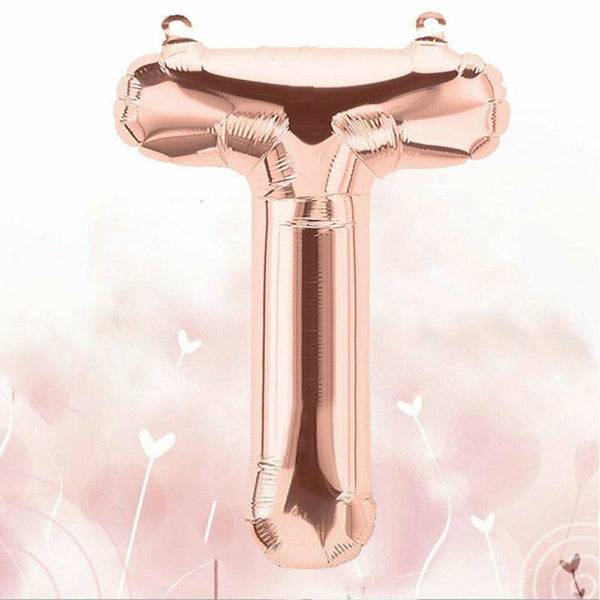 40cm Birthday Foil Balloons Letter Balloon Party Wedding Rose Gold 16