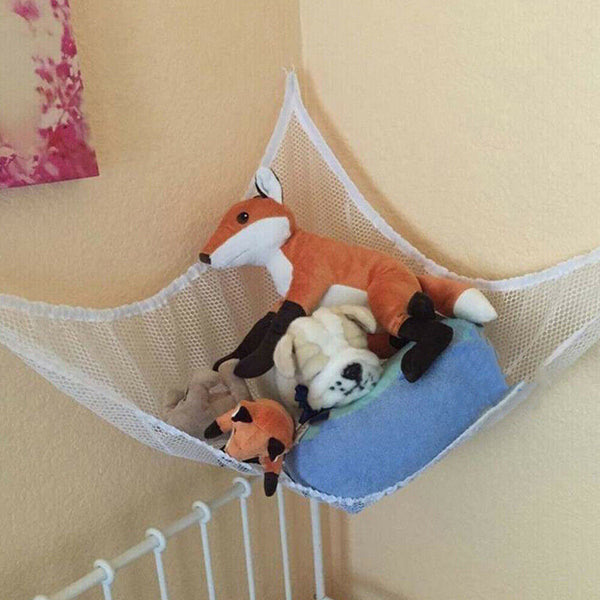 2x Soft Large Toy Hammock Mesh Net Bedroom Nursery Storage Toys Teddy Bear AU