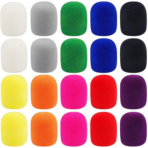 Handheld Stage Microphone Karaoke Windscreen Sponge Foam Mic Shield Cover