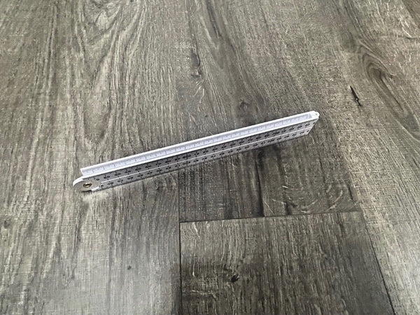 1M Meter Metric Folding Ruler Plastic Folding Rule Bevelled Edge Carpenters Yard