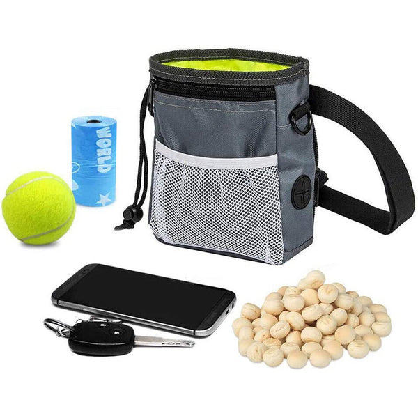 Dog Treat Training Pouch Pet Training Bag Large Capacity Puppy Snack Waist Bags