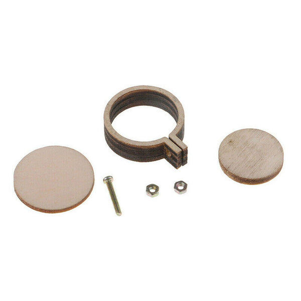 10 Packs Mini Embroidery Hoop Ring Wooden Cross Stitch Frame Kit For Hand Craft