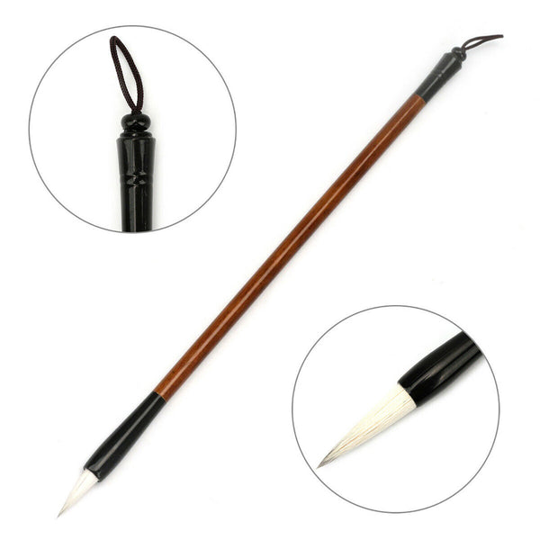 3x Chinese Japanese Calligraphy Brush Set lnk Art Painting Writin Pro Wolf Hair
