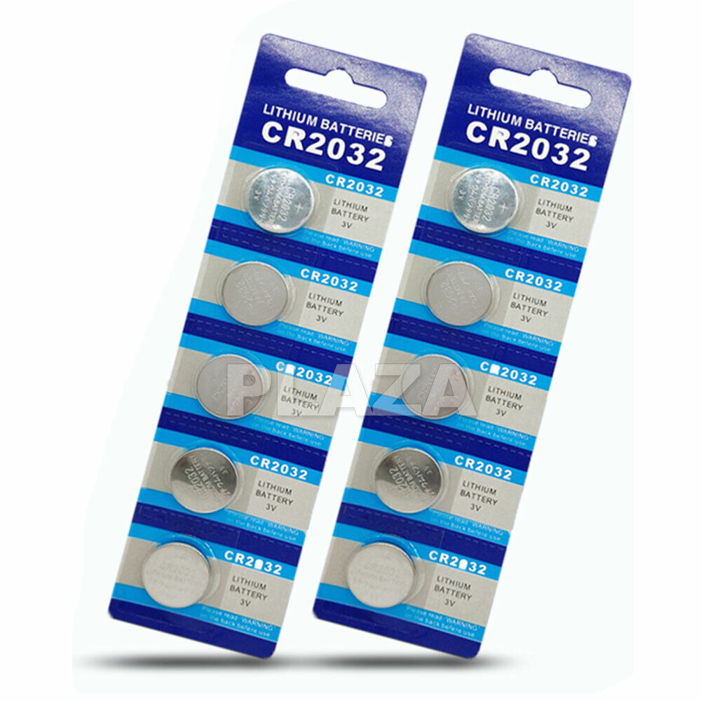 10X NEW CR2032 3V LITHIUM CELL BATTERY 5004LC 2032 BR2032 BUTTON BATTERIES OZ - Lets Party