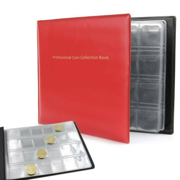 240 Coins Pockets Holder Collection Storage Collecting Money Penny Pockets Album