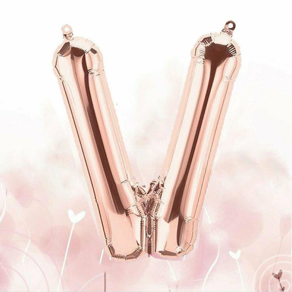 40cm Birthday Foil Balloons Letter Balloon Party Wedding Rose Gold 16