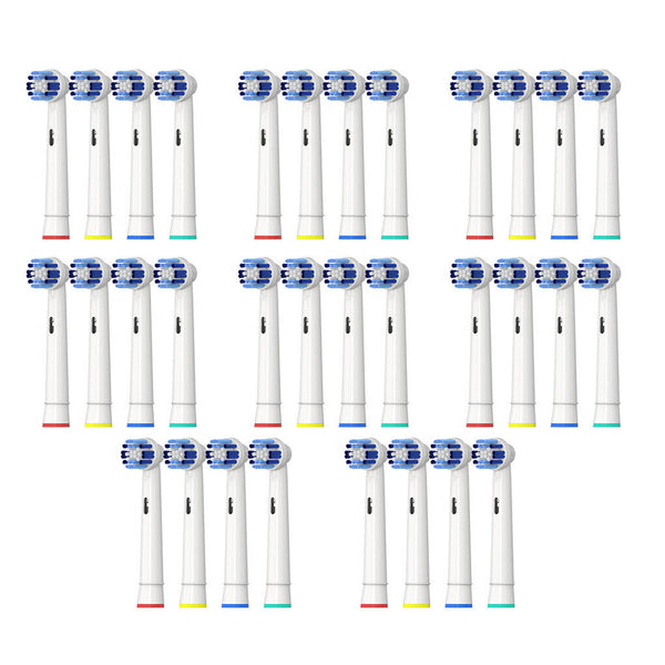 Toothbrush Heads Replacement DUAL CLEAN For Oral-B Electric Floss Flexi - Lets Party