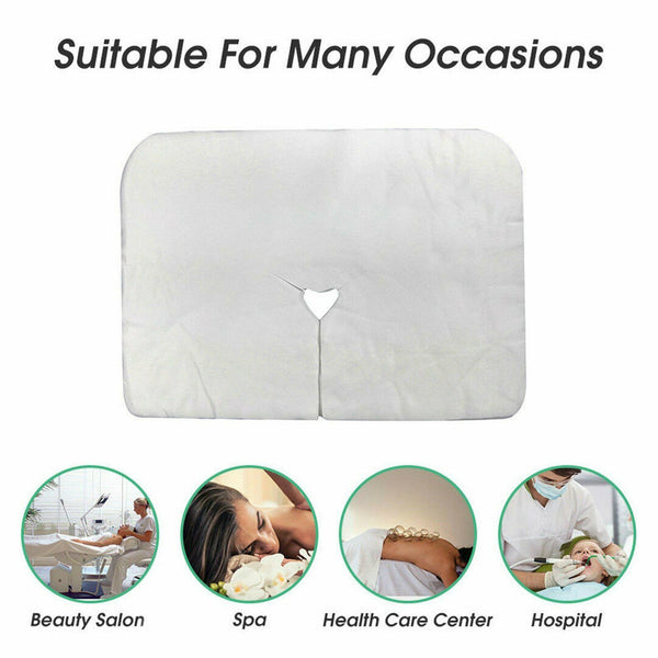 Disposable Cushion Circle Cover Massage Table Fitted Head Face Rest AU