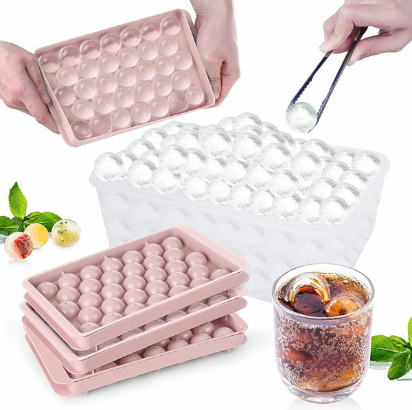 33 Grids Ball Maker Round Ball Sphere Whiskey Ice Cube Mould Tray for Freezer AU