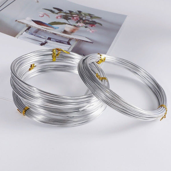 Best Grade Solid Uncoated Aluminium Wire Craft Jewellery Bonsai electrical AU