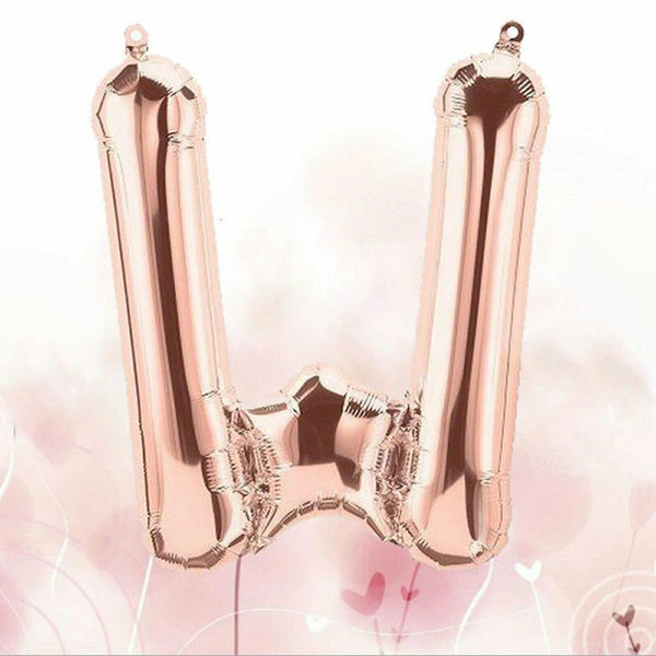 40cm Birthday Foil Balloons Letter Balloon Party Wedding Rose Gold 16