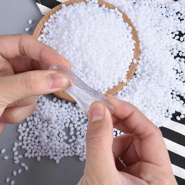 62°C Polymorph Mouldable Plastic Pellets Beads PCL Melt Polycaprolactone