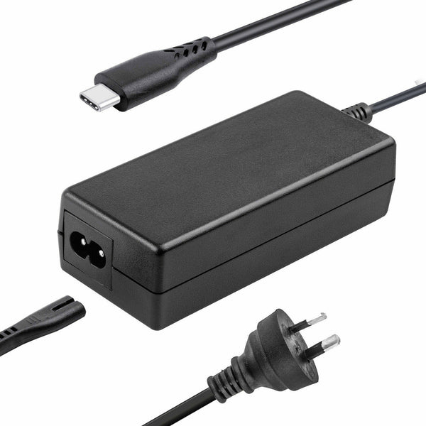 USB-C Type-C Adapter Laptop Charger Power 65W For Lenovo ThinkPad Acer Dell HP - Lets Party