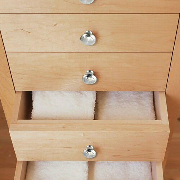 20X Door Cabinet Handles Knobs Stainless Steel Cupboard Drawer Kitchen DIY 30MM