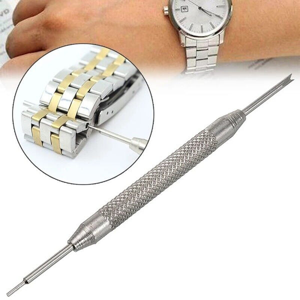 Wrist Watch Band Repair Tool Kit Spring Bar Pins Link Remover Tools Watchmakers - Lets Party