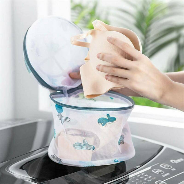 UP 5PCS Mesh Washing Pack Laundry Bags Lingerie Delicate Clothes Wash Bags AU