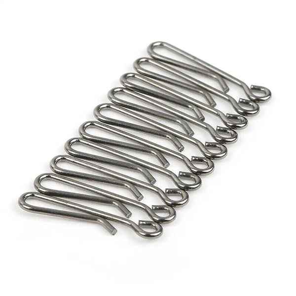 Fishing Snap J Clip Connector 25pcs - Fastest Changing Squid Jig Egi Swivel Lure
