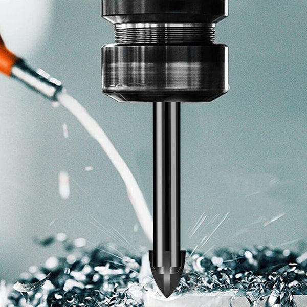 100X 6mmMarble Ceramic Glass Brick Tile Porcelain Drill Bit Hex Shank Spear Head