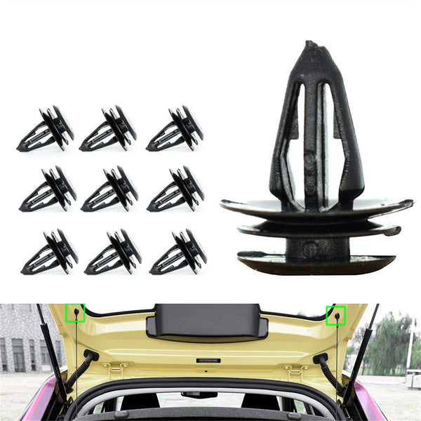 10x For MG ZS MG3 Rear Boot Load Cover Parcel Shelf String Cord Clips Retainer