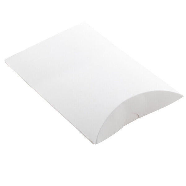 100x Pillow Favor Bag Candy Gift Box Kraft Paper Gift Favour Wedding 10Colours