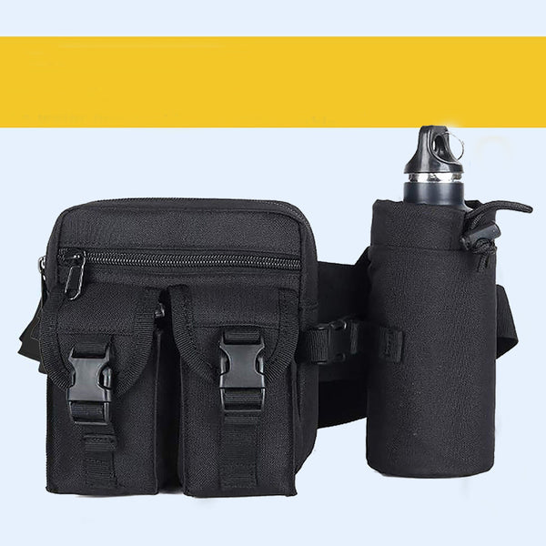 Tactical Waist Bag Belt Military Fanny Pack Pouches Buckle Men Bum Utility Black