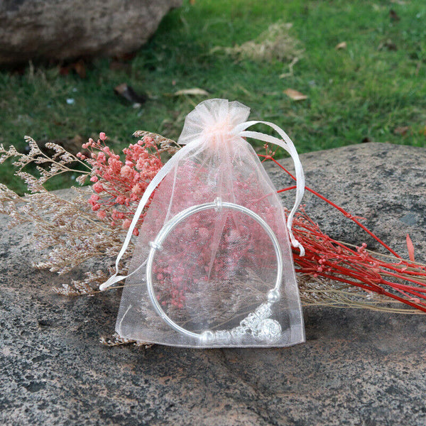 10-100pcs Organza Bag Sheer Bags Candy Packaging Jewellery Gift Wedding Pouch AU - Lets Party