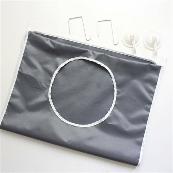 Hanging Laundry Bag Over Door Clothes Washing Storage Basket Foldable Hamper AU