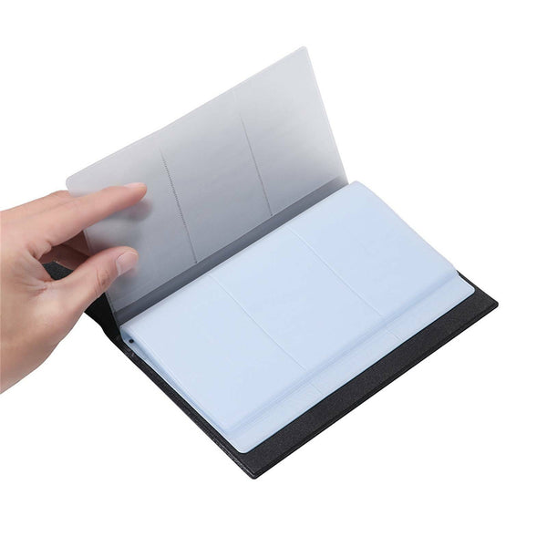 120PCS Card Business ID Holder Credit Card Wallet Book Folder Organiser Travel A