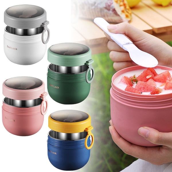 Lunch Box Thermos Food Flask Stainless Steel Insulated Food Soup Jar Container