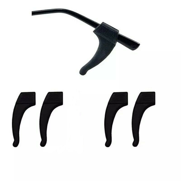 Anti-Slip Tip Ear Grip Silicone Hook Glasses Spectacle Holder Sports Temple - Lets Party