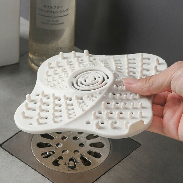 Sink Trap Filter Hair Catcher Shower Bath Cover Basin Stopper Drain Strainer AU - Lets Party