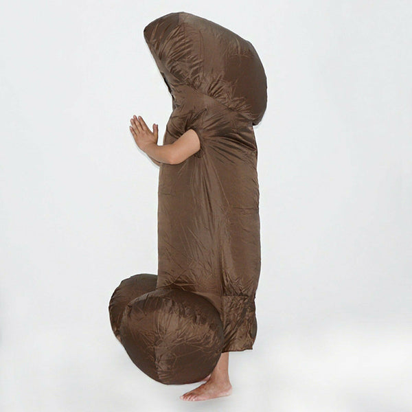 Adult Inflatable Penis Costume Willy Hen Fancy Dress Stag Night Outfit Decor Fun - Lets Party
