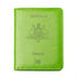 Green Leather RFID Blocking Passport Travel Wallet Holder ID Cards Cover Case - Lets Party