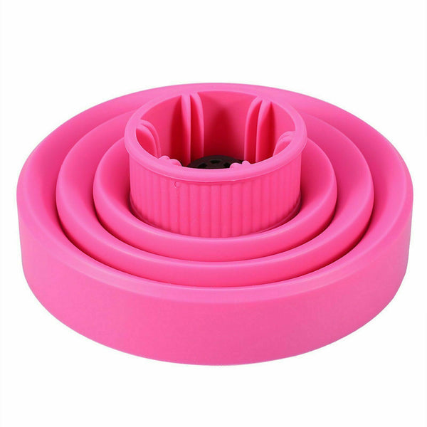 Silicone NEW Hair Dryer Universal Travel Professional Salon Foldable Diffuser  - Lets Party