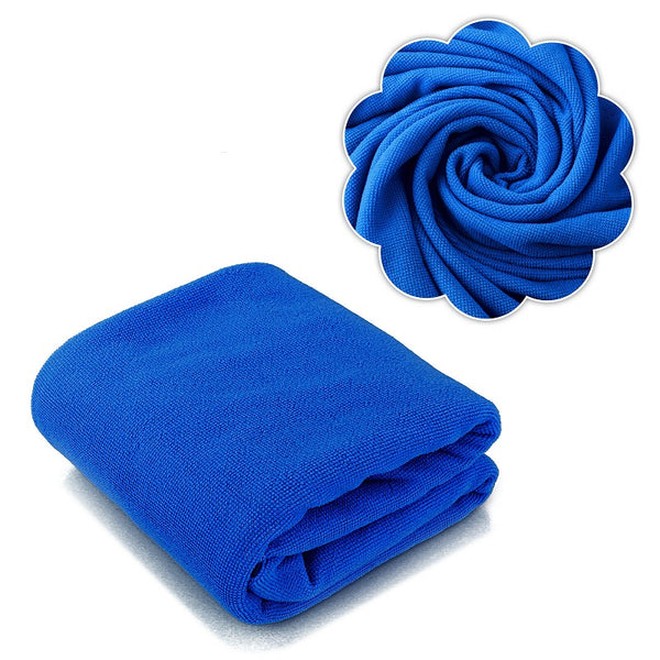 70x140cm Microfiber Bath Beach Towel Gym Sport Footy Travel Yoga Swimming Drying - Lets Party