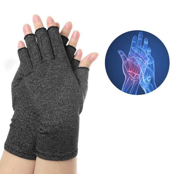 Arthritis Gloves Compression Joint Finger Pain Relief Hand Wrist Support Brace - Lets Party