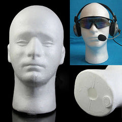 UP 10X Practical Foam Female Mannequin Head Wig Glasses Cap Display Holder Stand