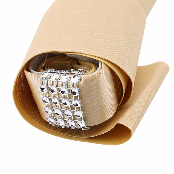 20X Satin Chair Sashes Cloth Cover Wedding Party Event Table Runner Home Decorat