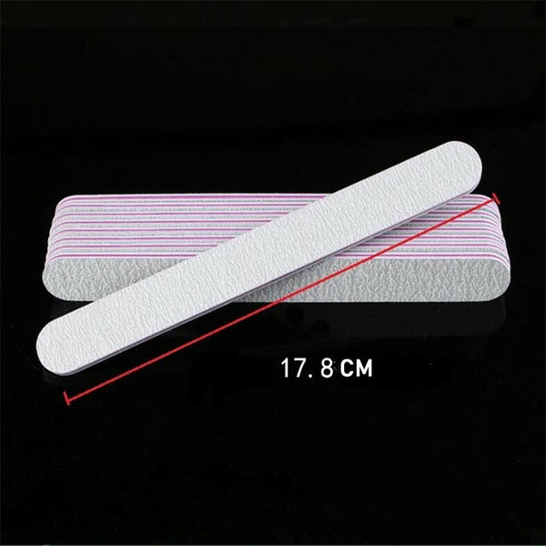 Acrylic Nail Files Harbour Bridge 100/180 Grit Professional Manicure Pedicu