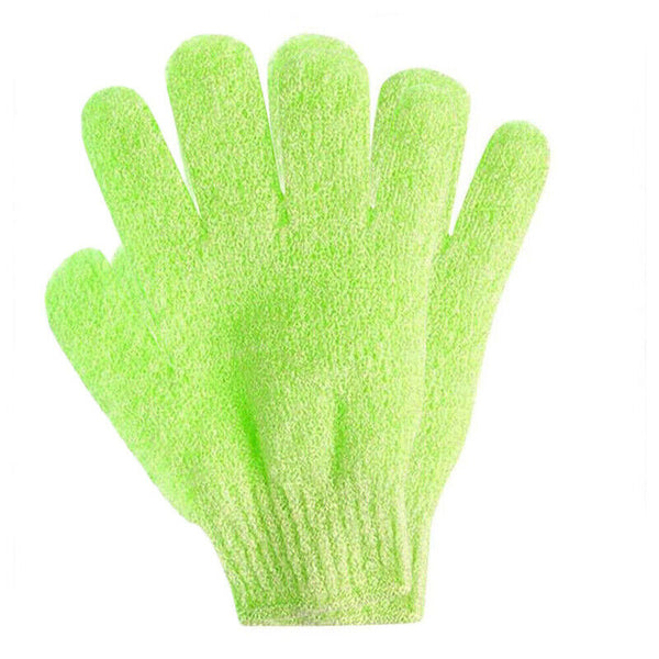 1 Pair Exfoliating Gloves Bath Shower Massage Spa Body Hand Scrub Mitt Towel AU