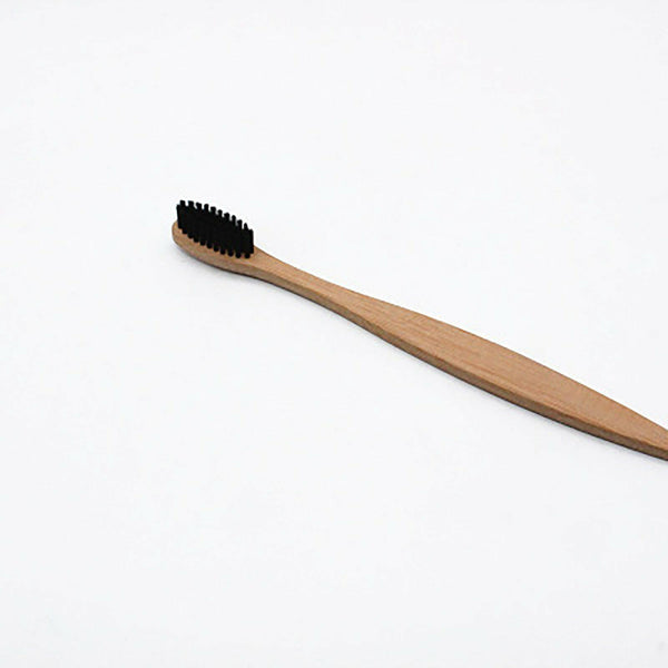 6 Packs Mix Natural Bamboo Toothbrush Medium Bristle Oral Care Environmental AU