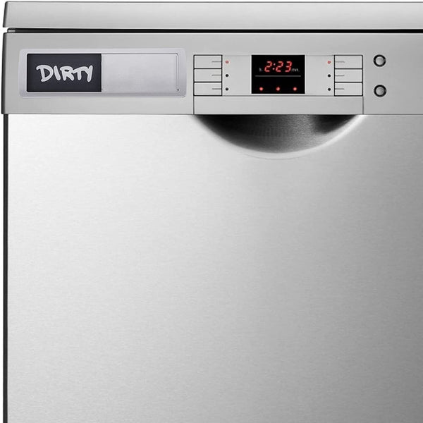 Clean Dirty Dishwasher Magnet Indicator Sign Non-Scratch Simple Sliding Kitchen