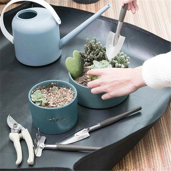 AU Patio Garden Plant Potting Mat Waterproof Pad Outdoor Gardening Transplanting