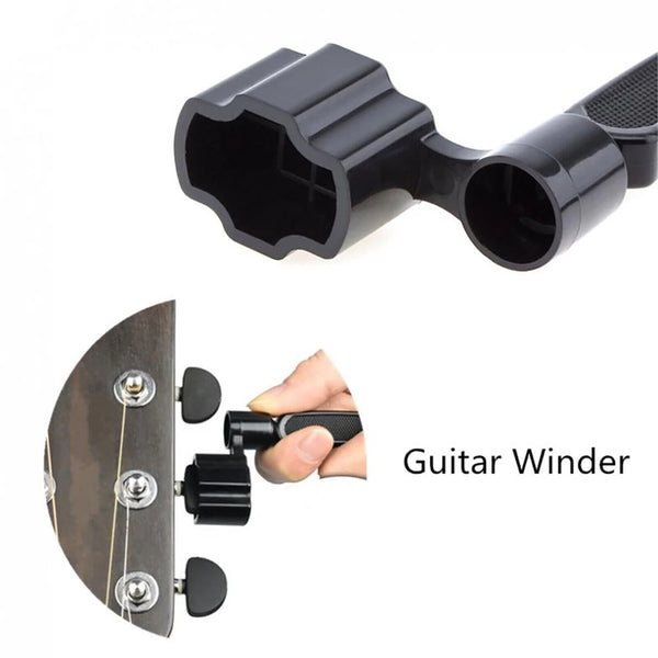 2 PCS Guitar String Winder Cutter Pin Puller Electric Acoustic Guitar 3in1 Tools