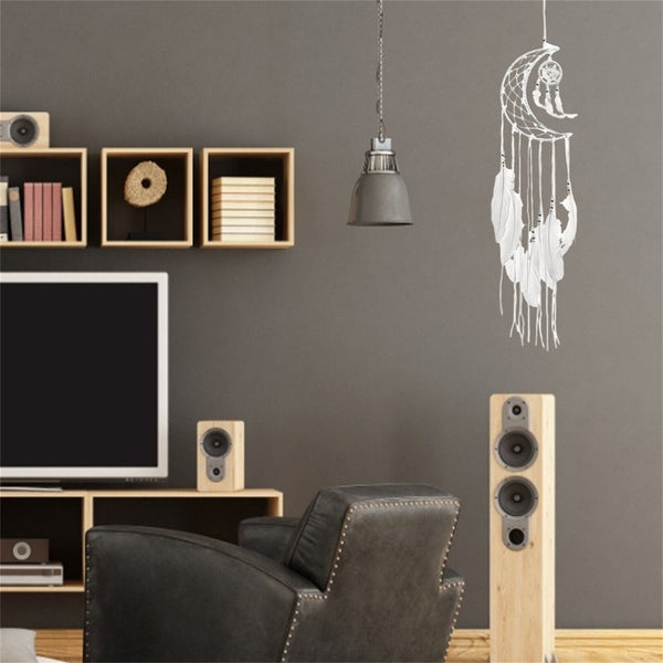 Moon Dream Catcher Decor Nordic Dreamcatcher Star Decor Home Garden Craft AUS