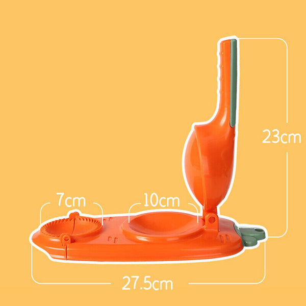 2in1 Dumpling Skin Chapati Maker Press Machine Wrapper Mould Handle Tools Pastry