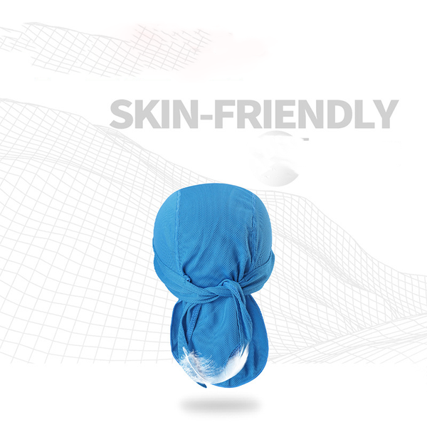 Durag Bandanna Cap Cycling Head Wraps Skull Cap Scarves Caps Motorcycle Sports